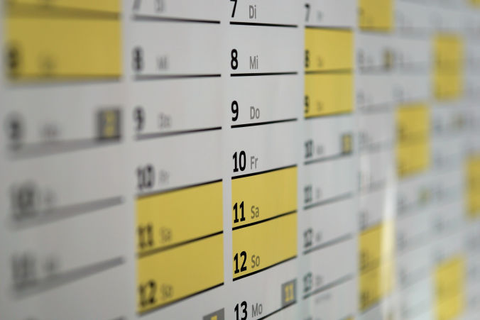 Image de calendrier